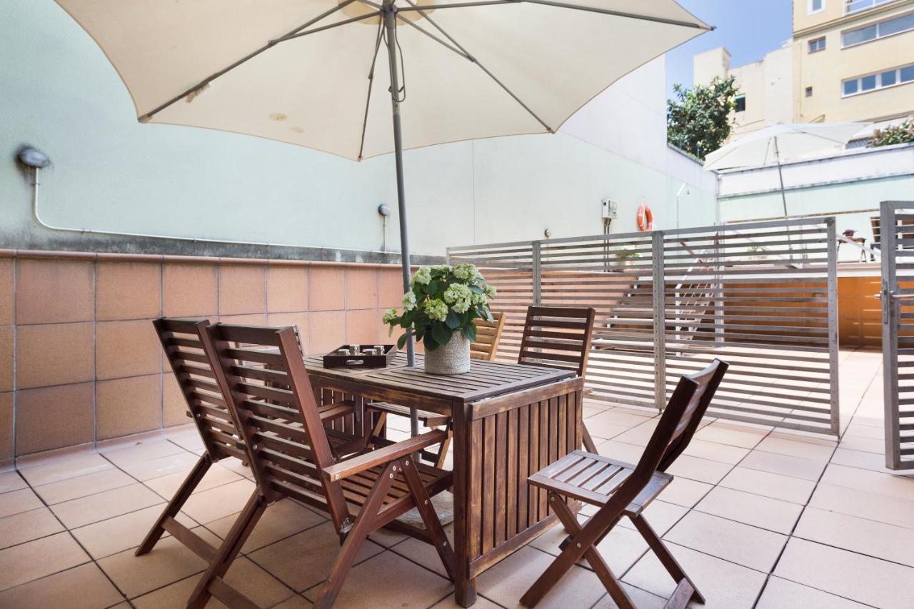 My Space Barcelona Gracia Pool Terrace Exterior photo